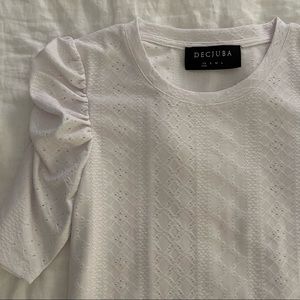 Decjuba | puff sleeve top